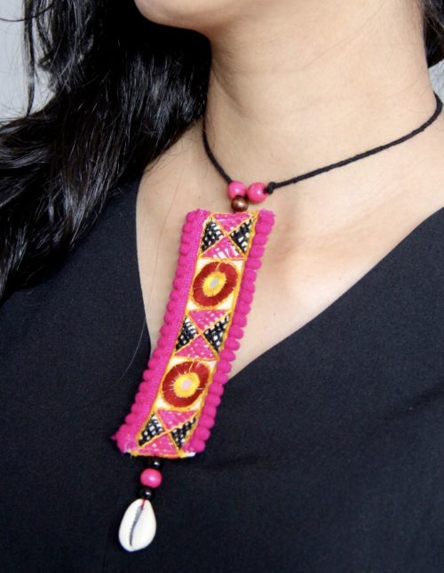 Fabric Necklace